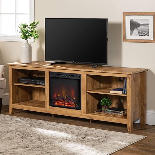 Walker Edison 48 Corner Fireplace Tv Stand In Barnwood walker edison 48 corner fireplace tv stand in barnwood