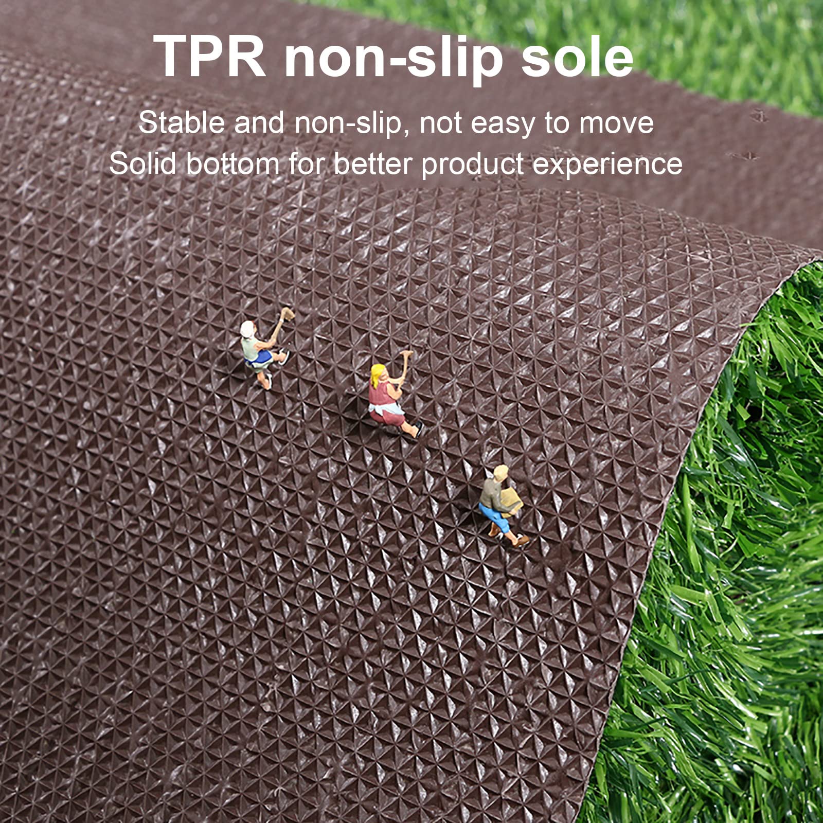 HEMOTON Tapis De Sol Épais Antidérapant En PE 40x60 Cm Pour