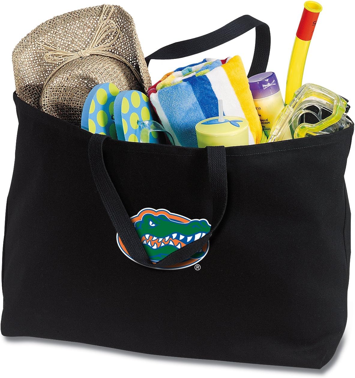 Broad Bay JUMBO Florida Gators Tote Bag or Large Canvas University of Florida Shopping Bag