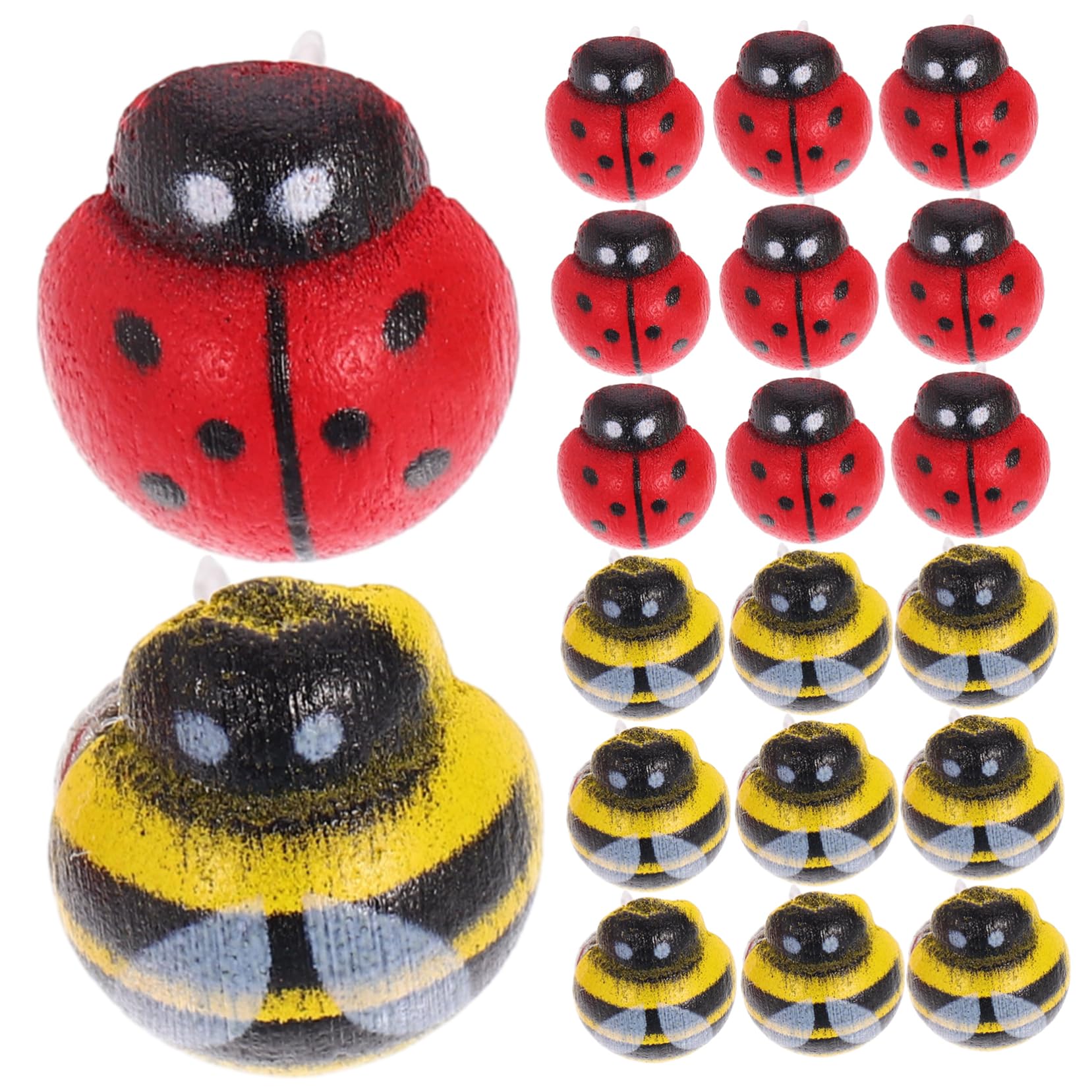 Angoily 5 Ensembles Animal Shaped Pushpins Remplaçables pour Cartes Et Décorations 50 Pièces * 5