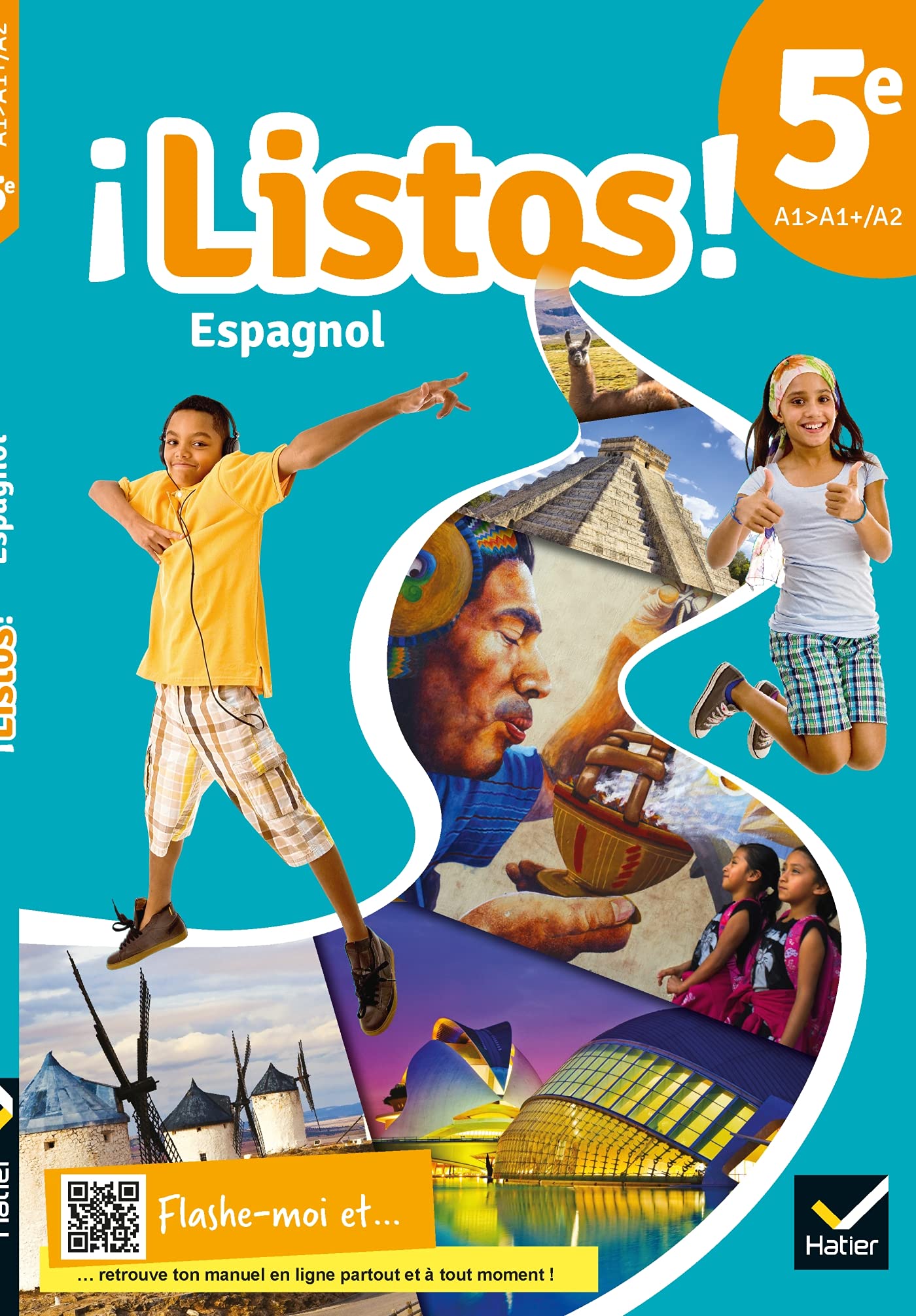¡Listos! espagnol 5e - Éd. 2021 - Livre élève: Manuel de l'élève. A1>A1+/A2