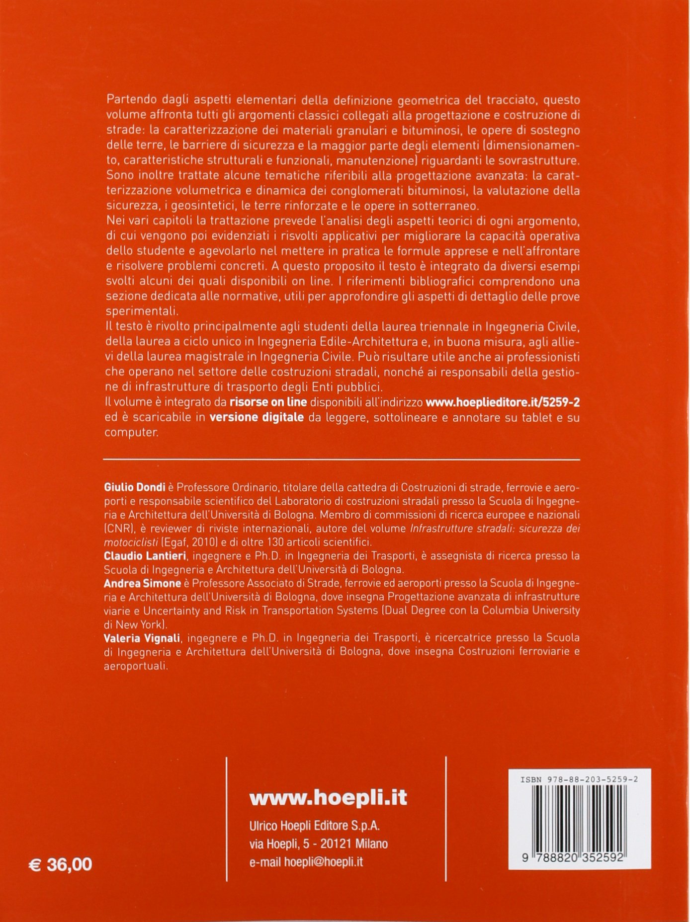 Costruzioni stradali. Aspetti progettuali e costruttivi. Con aggiornamento online