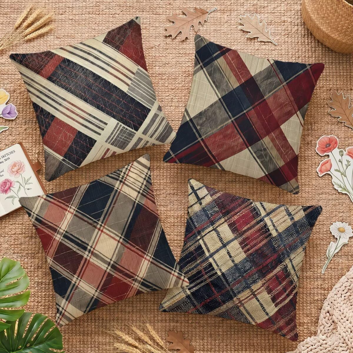 Housse de coussin 65x65cm étanche pour salon de jardin et canapé