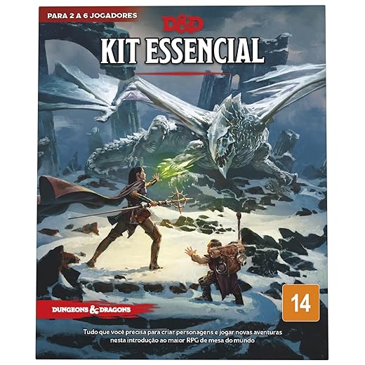 Galápagos, Dungeons & Dragons: Kit Essencial, Livro de RPG, 2-6 jogadores
