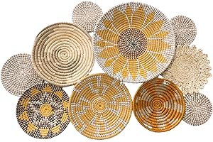 Sunshine Boho-Inspired Wall Basket Decor