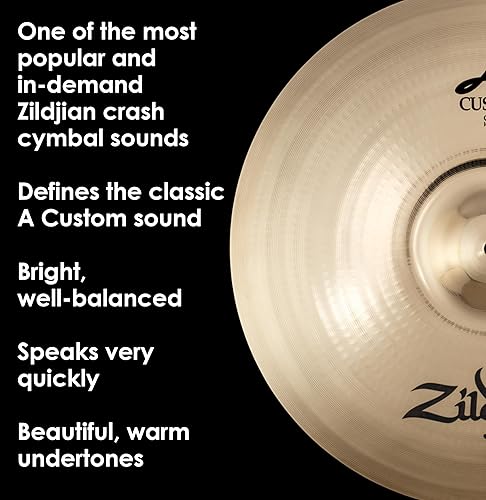 Miniatura 4 de Zildjian - Platillo de choque personalizado de 19 pulgadas