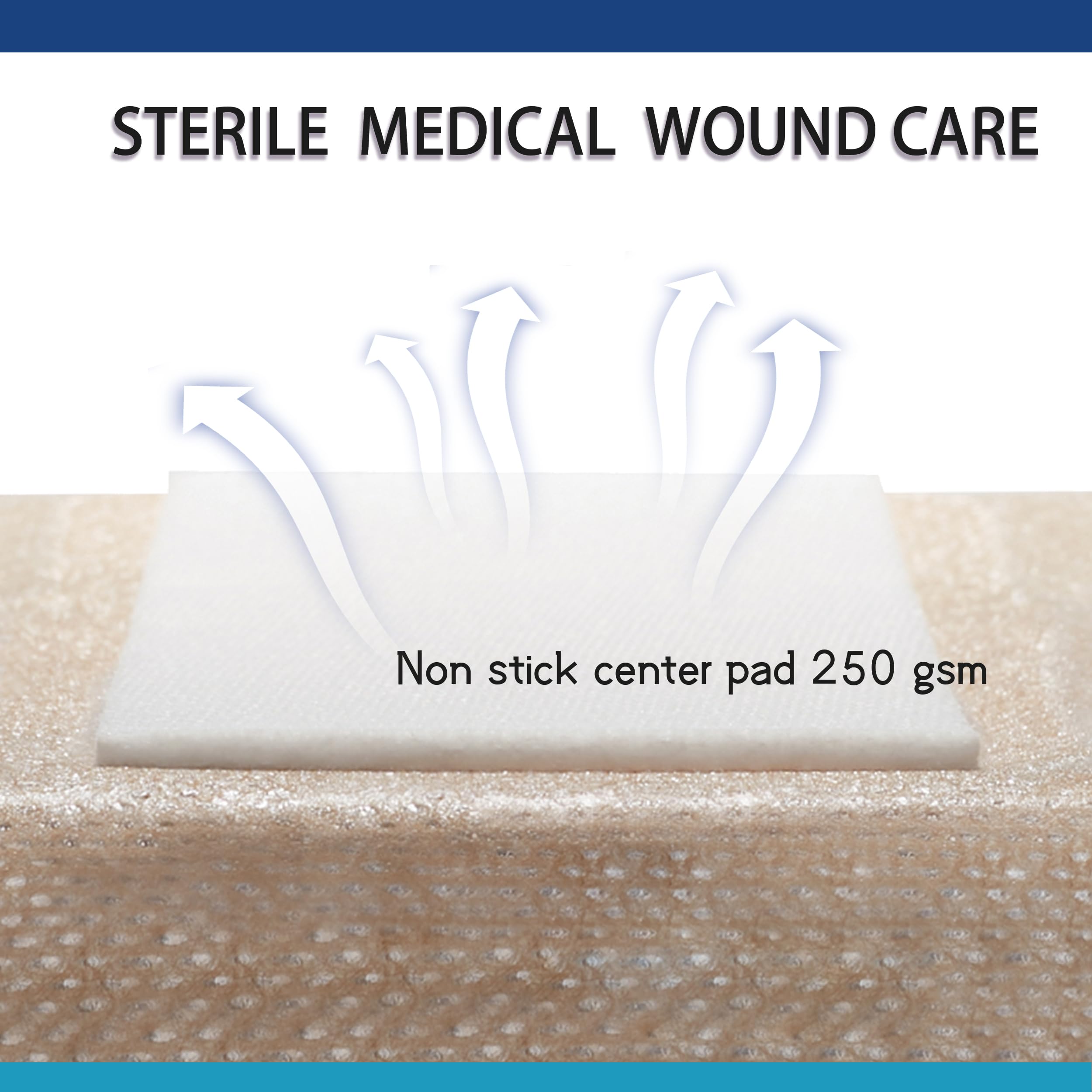 Extra Large Sterile Gauze Pads - Wound Dressings -5