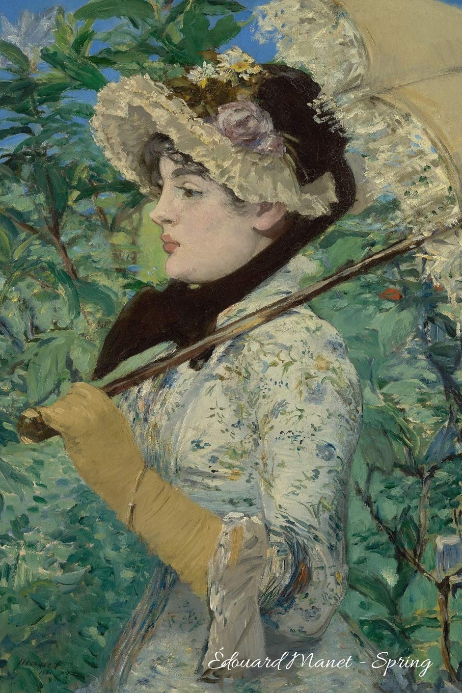 Amazon | Edouard Manet - Spring: Beautiful image of the iconic