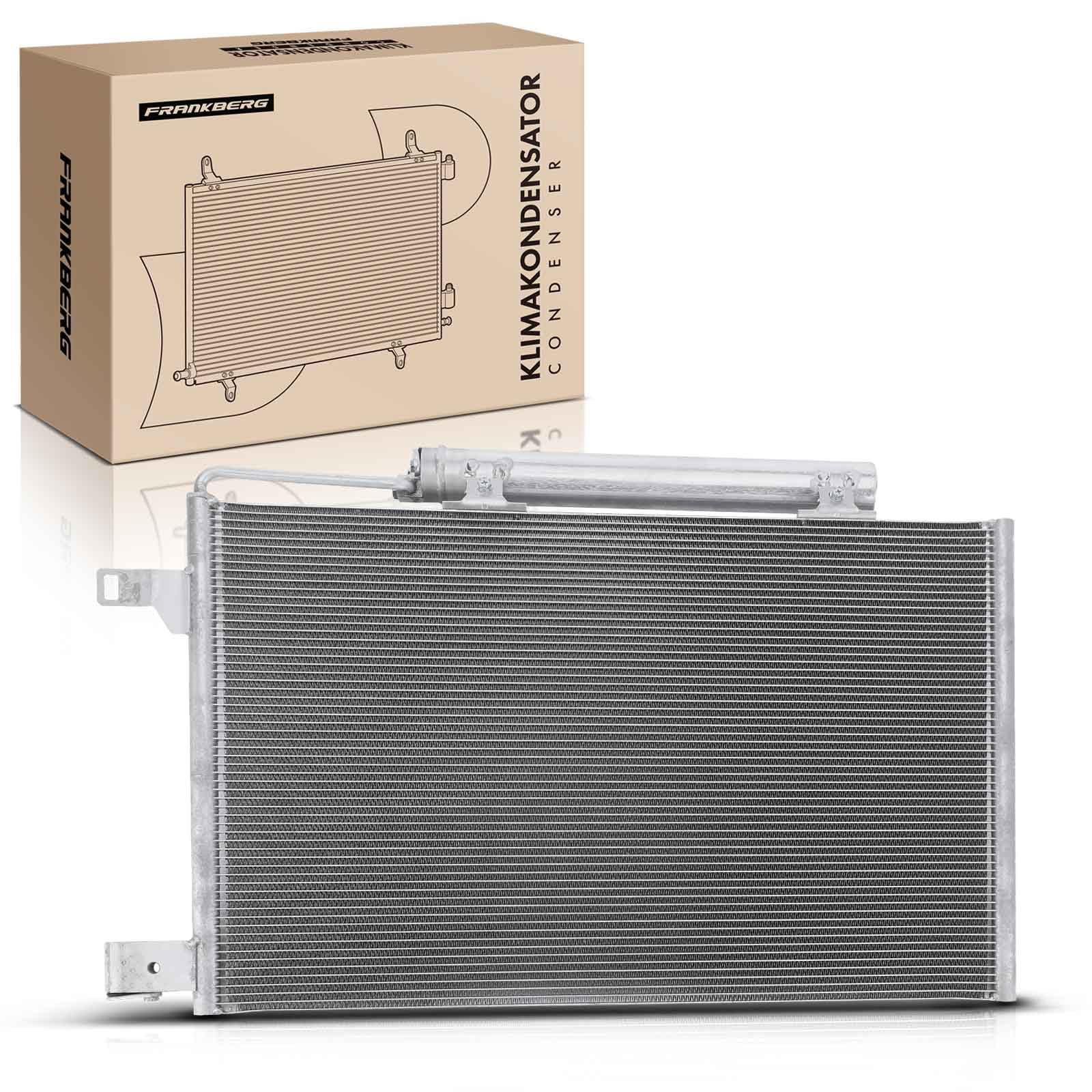 Frankberg Radiatore climatizzatore Condensatore Compatibile con Classe A W169 A 180 Classe A W169 A 160 B-Class W245 B 180 NGT B-Class W245 B 160 B-Class W245 B 170 NGT A1695000054,A1695001154