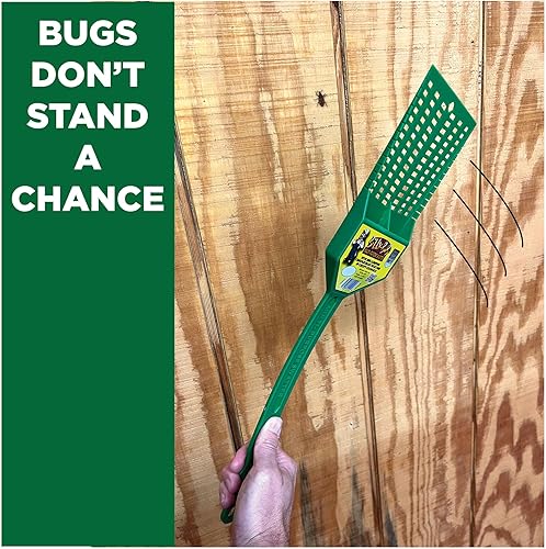 Miniatura 6 de BILLY-BOB Matamoscas multiusos resistente, paquete de 2, matamoscas con compartimentos para recoger insectos y atrapar arañas