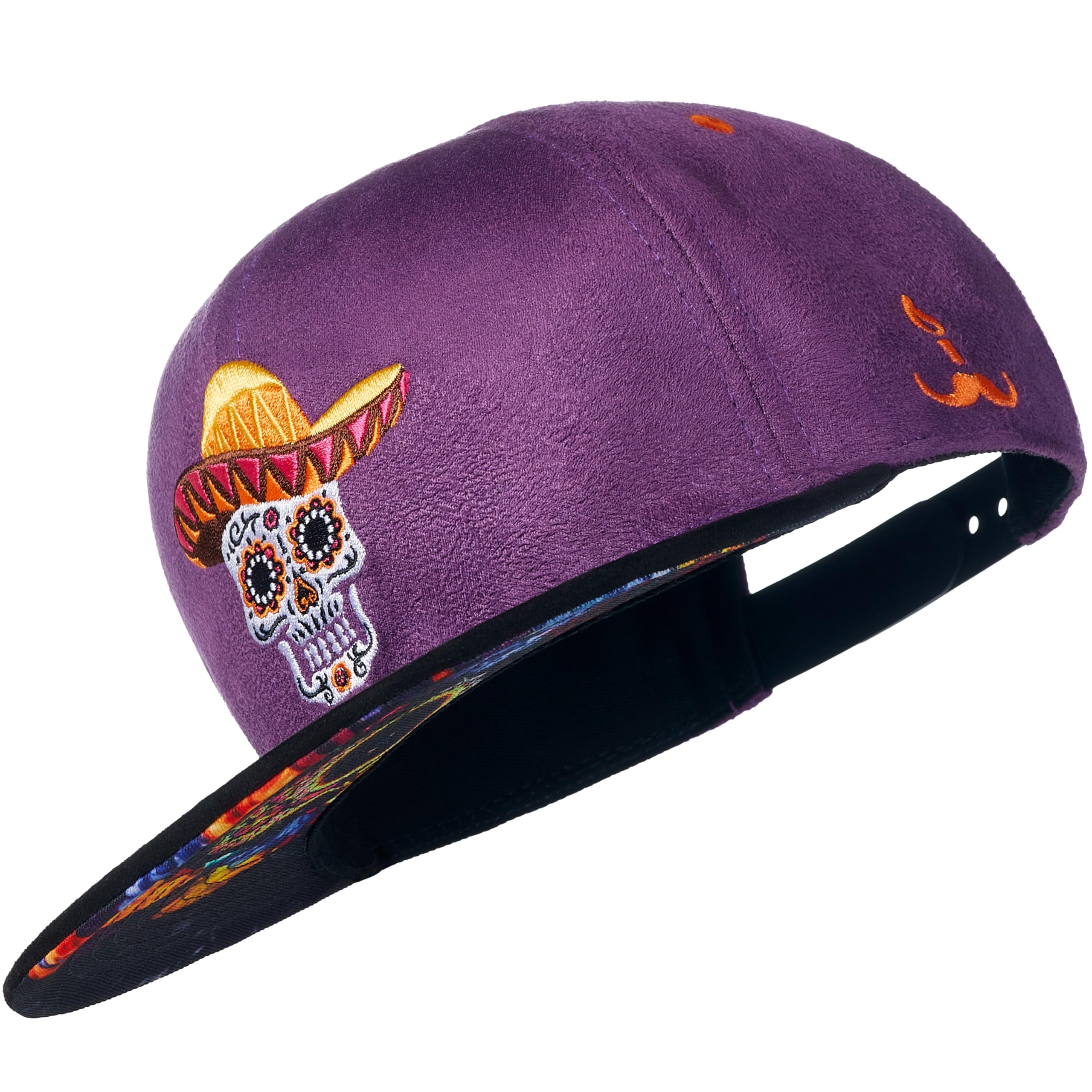 Cadency® Snapback Cap, Baseball hat Flat Brim, Men and Women, Unisex, Adjustable Size