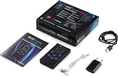 Miniatura 3 de Detector de errores antiespía | Detector de señal RF profesional | Barredora de insectos espía de alta sensibilidad | Búsqueda de rastreador GPS,