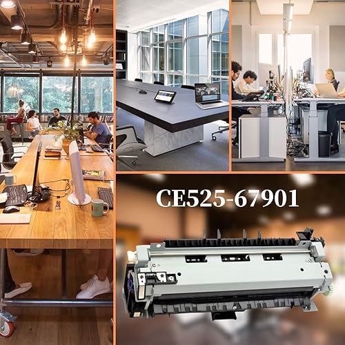 Vista 7 de CE525-67901 Kit de mantenimiento compatible con impresoras Hp Laserjet Enterprise P3015 / P3015d / P3015dn / P3015n / P3015x Series incluyendo fusor