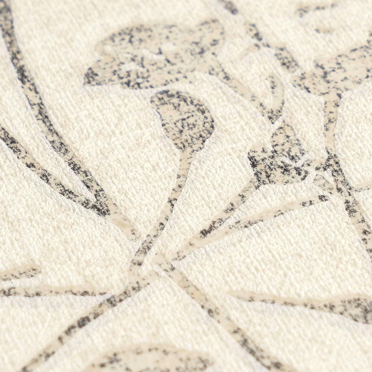 Livingwalls A.S. Création Vibes & Styles Fairy Wild Free Non-Woven Wallpaper - Floral Grass Wallpaper with Wildflowers, Matte Gloss Texture, Floral Wallpaper, Grasses, 10.05 m x 0.53 m, Cream/Beige