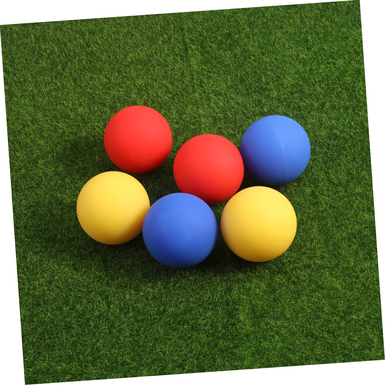 Balles de Massage en Silicone Couleur Aléatoire Lot de 10 Balle de Massage des Tissus Profonds pour Relâchement et Points de Déclenchement, Portable