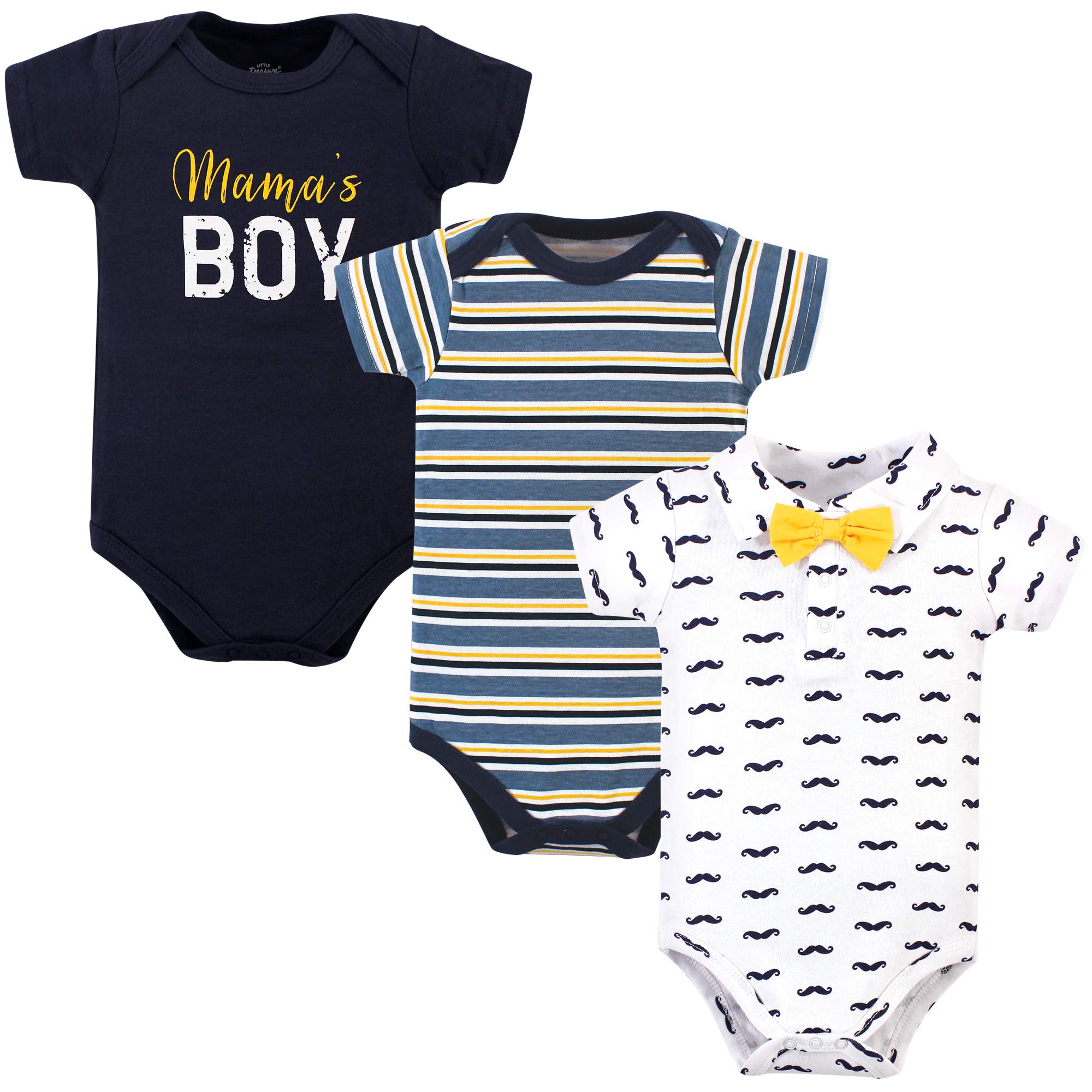 Little Treasure Unisex Baby Cotton Bodysuits