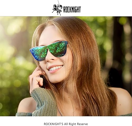 Miniatura 5 de ROCKNIGHT HD Polarized UV400 Protection Anti Glare Sunglasses TR90 Frame Lightweight Beach Driving