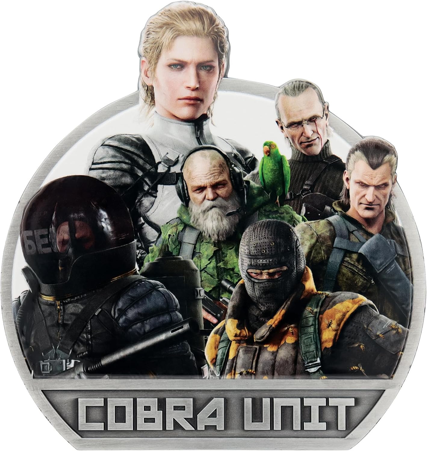 Fanattik Metal Gear Solid Delta Cobra Unit Limited Edition Metal Medallion