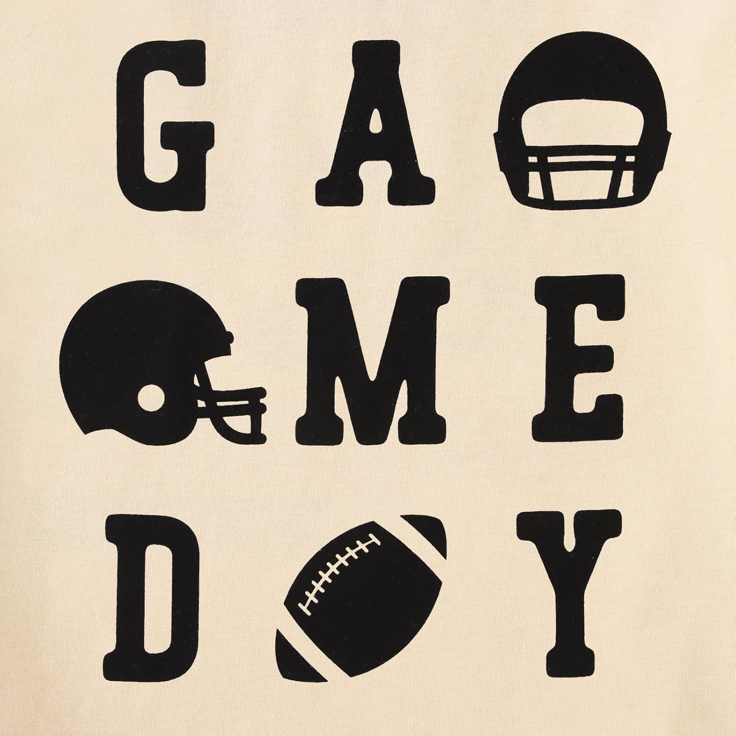 IZYJOY Game Day Football Shirts for Toddler Boy Funny Football Graphic T-Shirt Kids Sports Fans Short Sleeve Tee Tops - Image 6