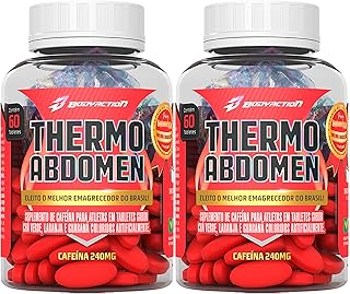 Kit 2x Thermo Abdomen 60 Comprimidos Bodyaction