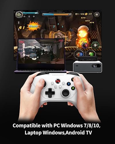 Miniatura 9 de BEITONG Asura 2 Pro Game Wireless Controller - Hall Effect Trigger, ALPS Joystick, Gaming Gamepad for PCSteamAndroid TVTesla, Programmable M Buttons