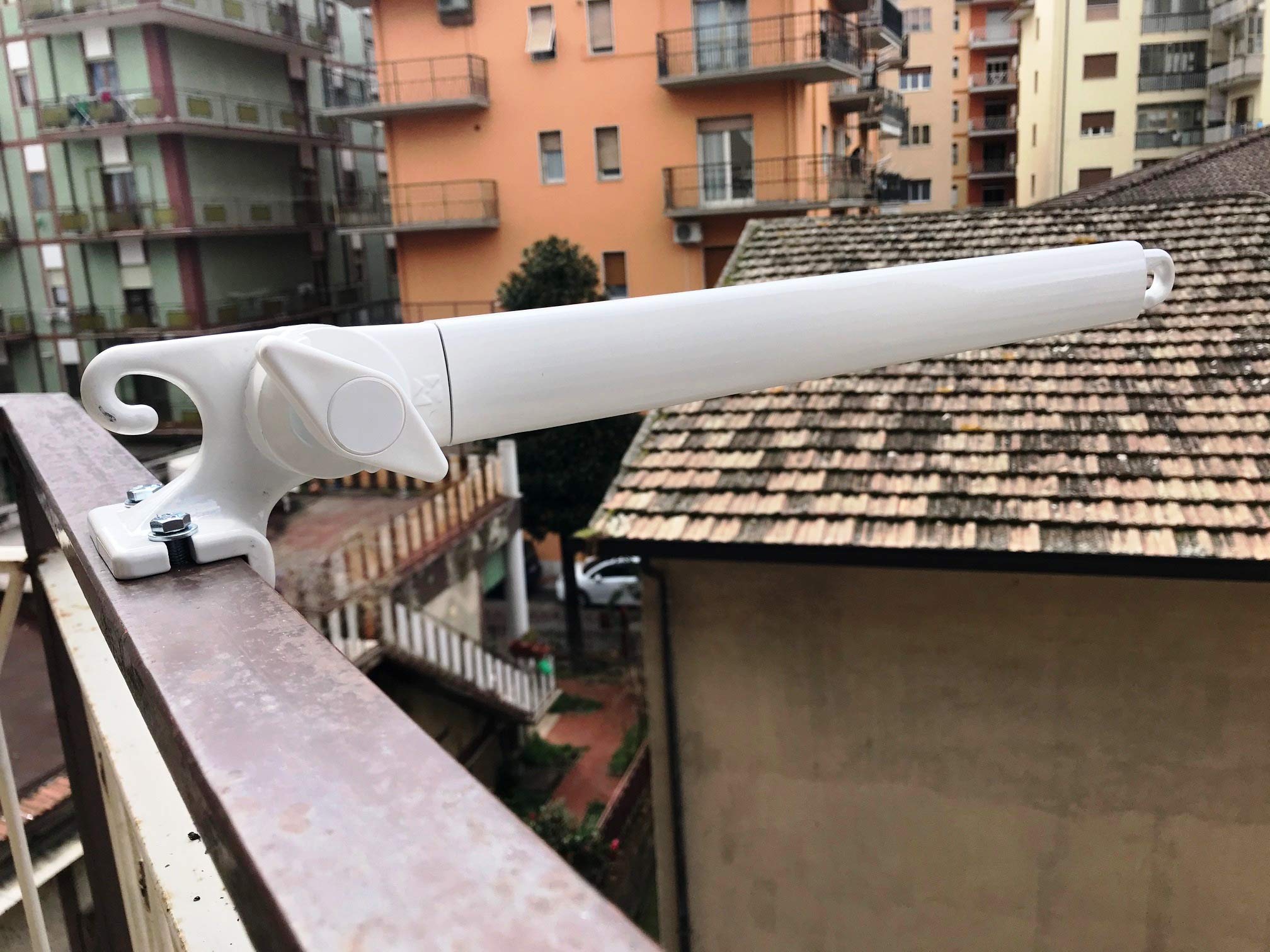 Tenda da sole Tempotest - con Ganci o con Braccetti in alluminio. Adatta per balconi. Made in Italy
