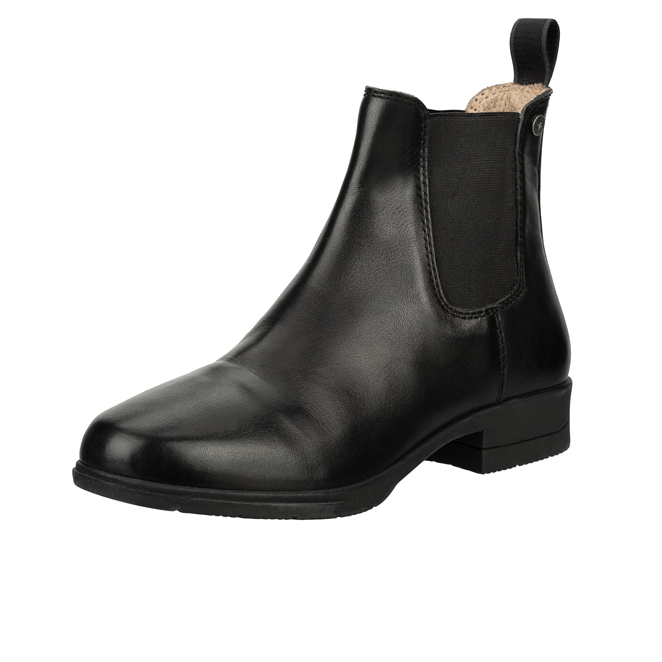 Suedwind© Chelsea - Stivali da equitazione "Nova Jodhpur Classic", comodi stivali in vera pelle, scarpe da equitazione, stivali da slittamento, pelle bovina, suola in gomma Nova, micro lining,