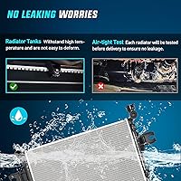 Vista 13 de Nilight Radiador para Jeep Patriot Compass 2007 2008 2009 2010 2011 2012 2013 2014 2015 2016 2017, Dodge Caliber 2007-2012, Avenger 2008-2014