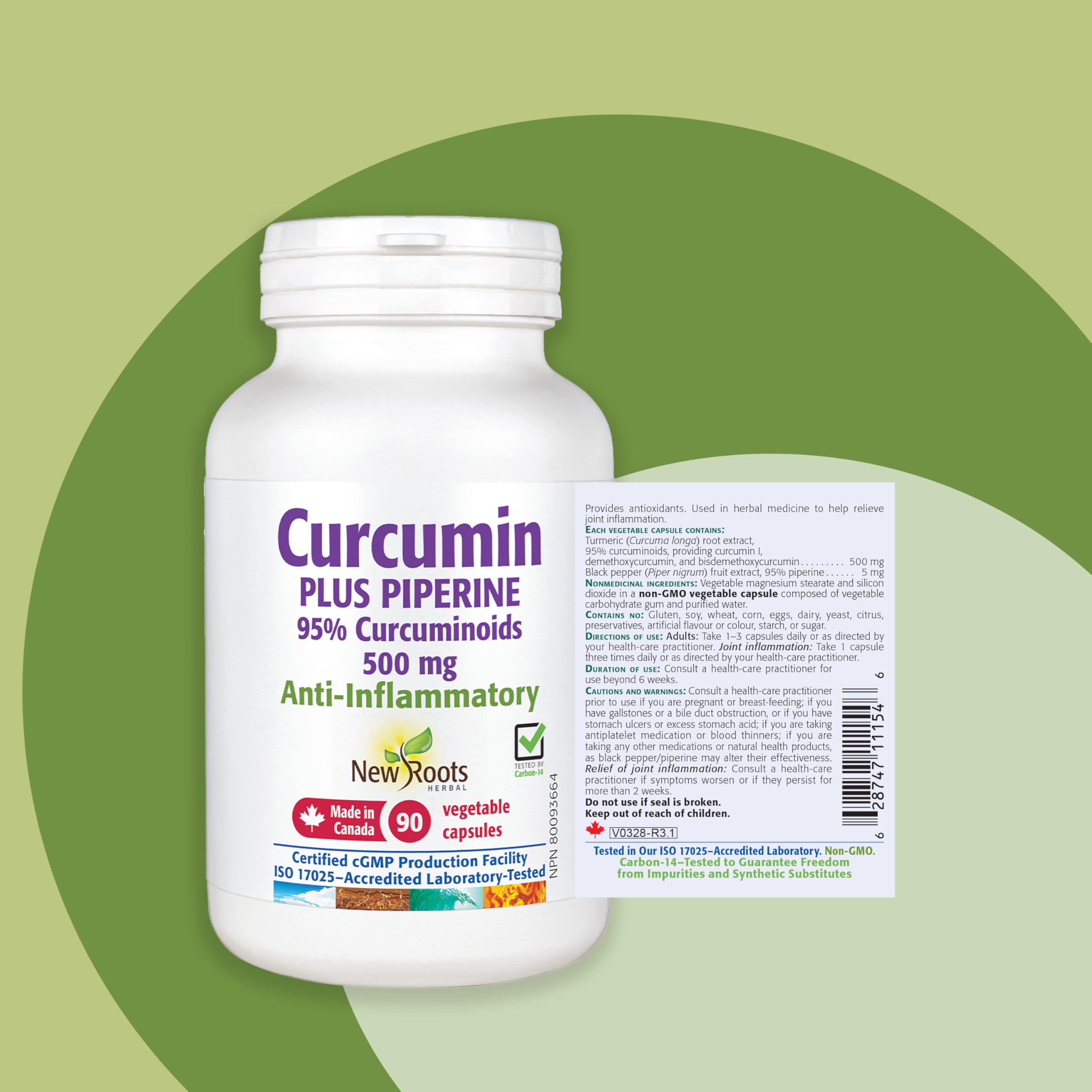 Curcumine Nano 500 Mg - Extrait Pur De Curcuma - Peau, Cheveux & Articulations