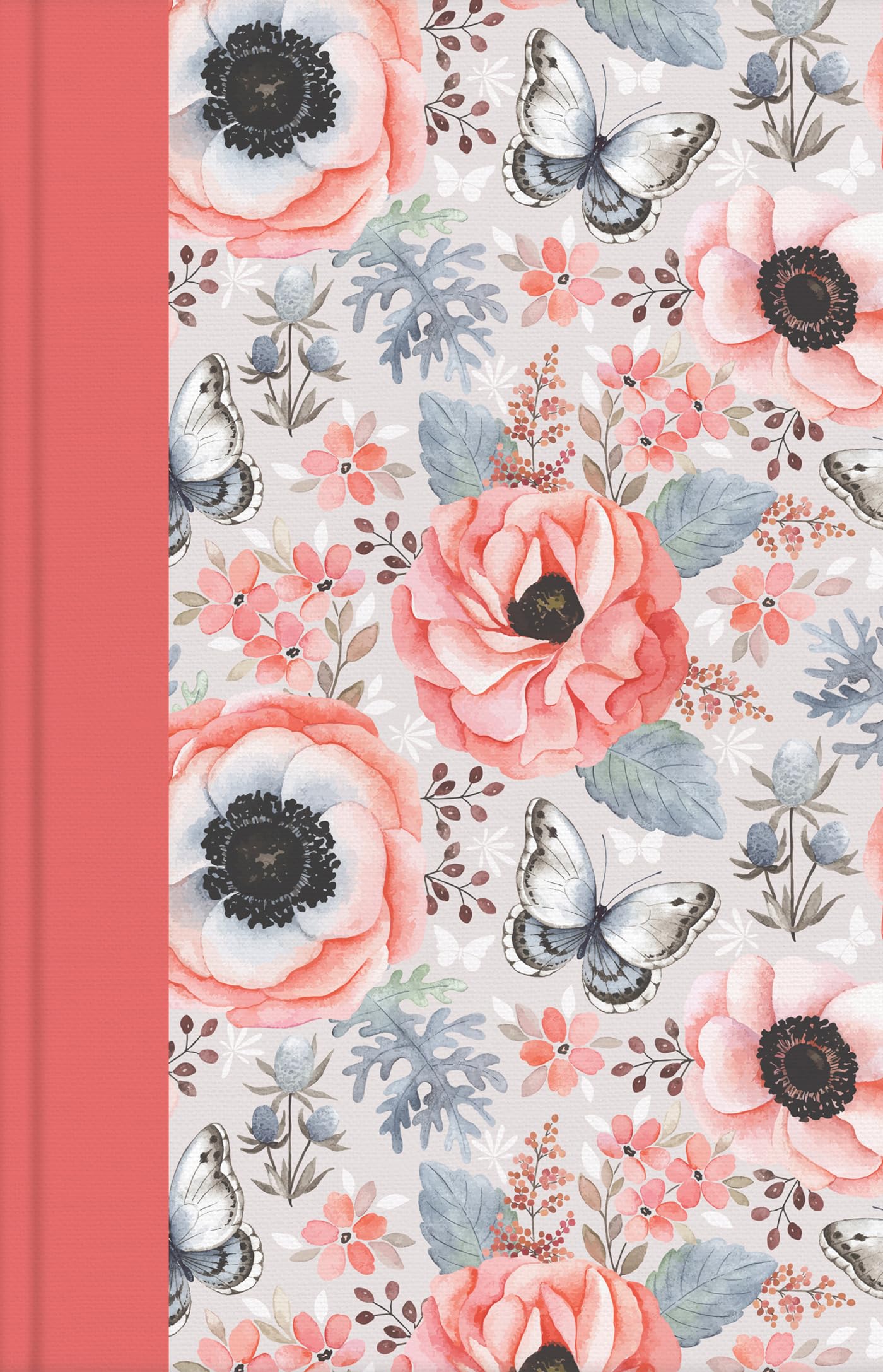 Go-Anywhere KJV Study Bible (Coral Butterfly) [Thumb-Indexed] Hardcover – 1 November 2021