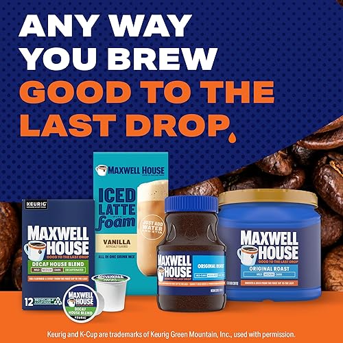 Miniatura 10 de Maxwell House Cápsulas de café Decaf House Blend K-Cup (caja de 12 unidades)