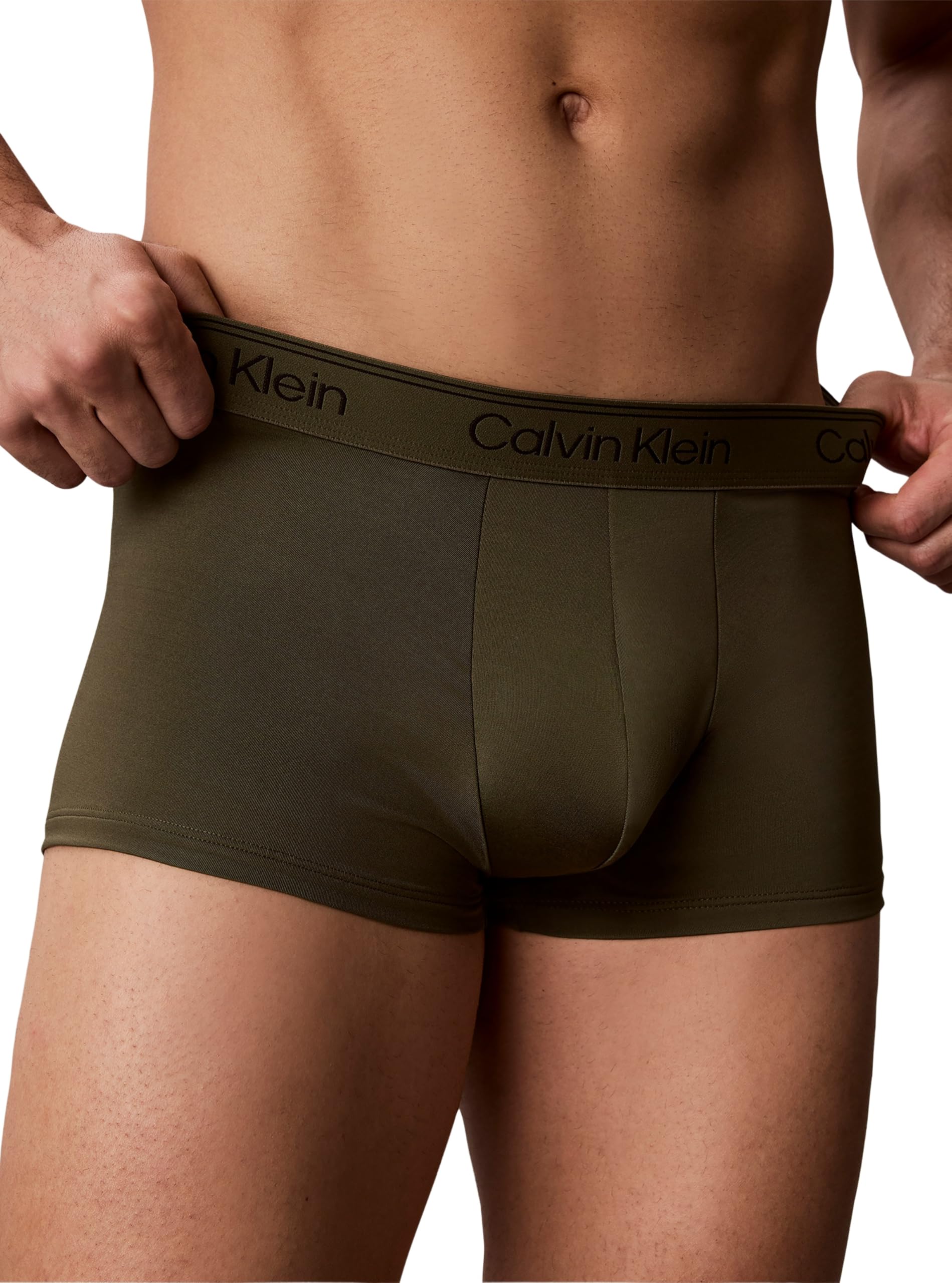 Calvin Klein Herren Low Rise Trunk 5pk Lv00nb4412 Badehose