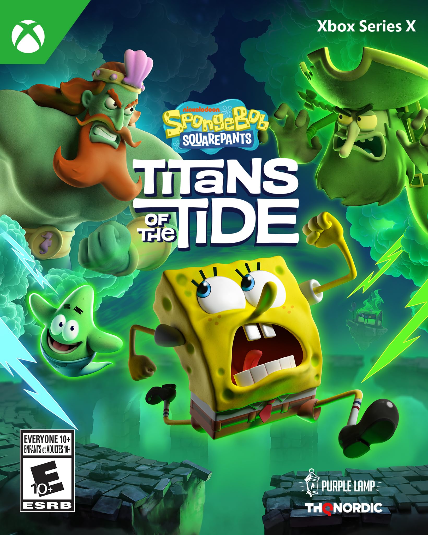 SpongeBob SquarePants: Titans of the Tide - Xbox Series X/S - Very Good - Used Game