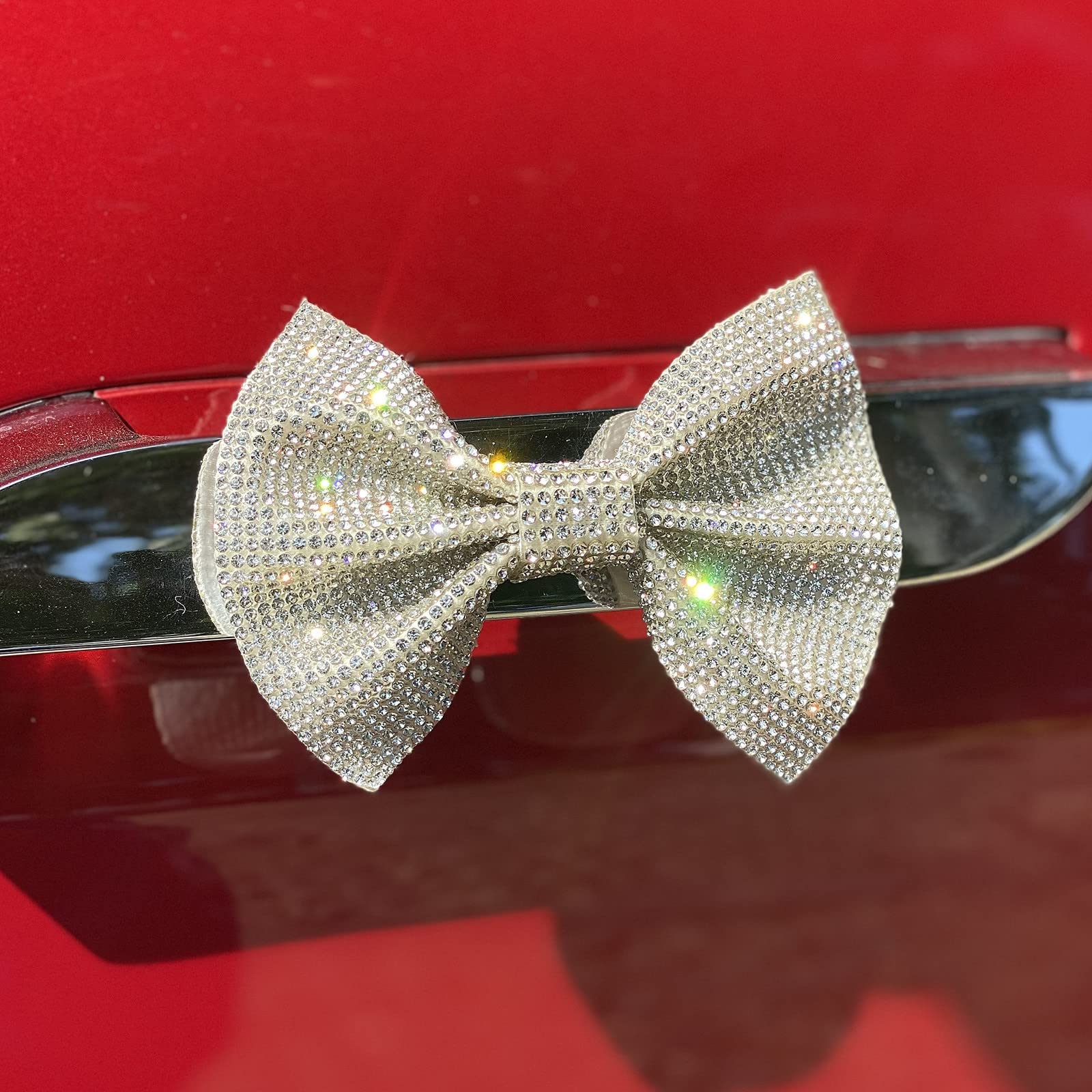MOBUTOFU Lot De 2 Nœuds Décoratifs En Strass Pour Chaussures, Sacs Et