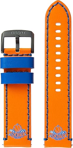 Tissot Correa de reloj NBA New York Knicks Edición Limitada T852048020, Naranja, Moderno