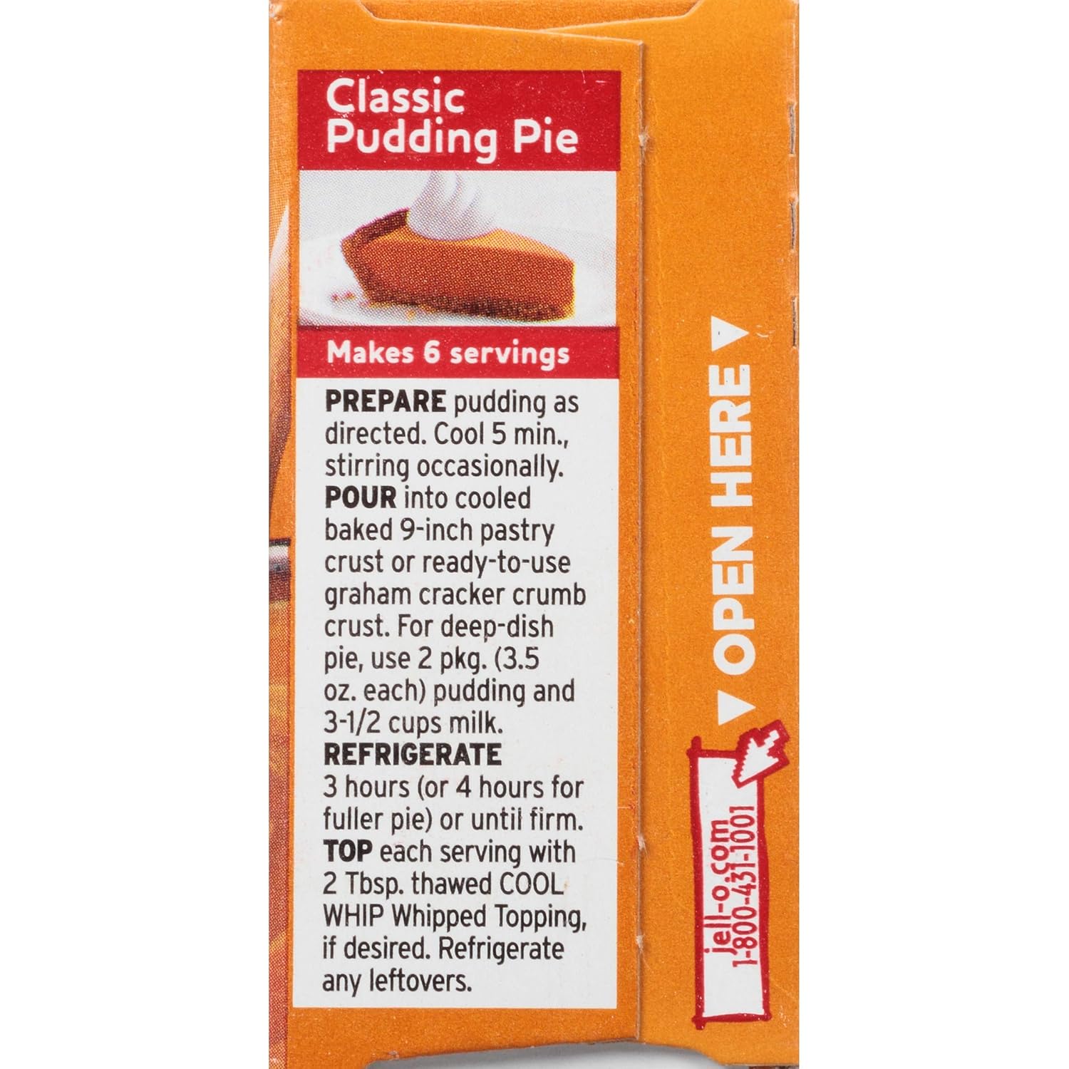 Jell-O Cook & Serve Pudding & Pie Filling Mix, Butterscotch Flavor, Stovetop Dessert Mix for Baking, Pies, Custards & Homemade Desserts, 3.5 oz (Pack of 12)