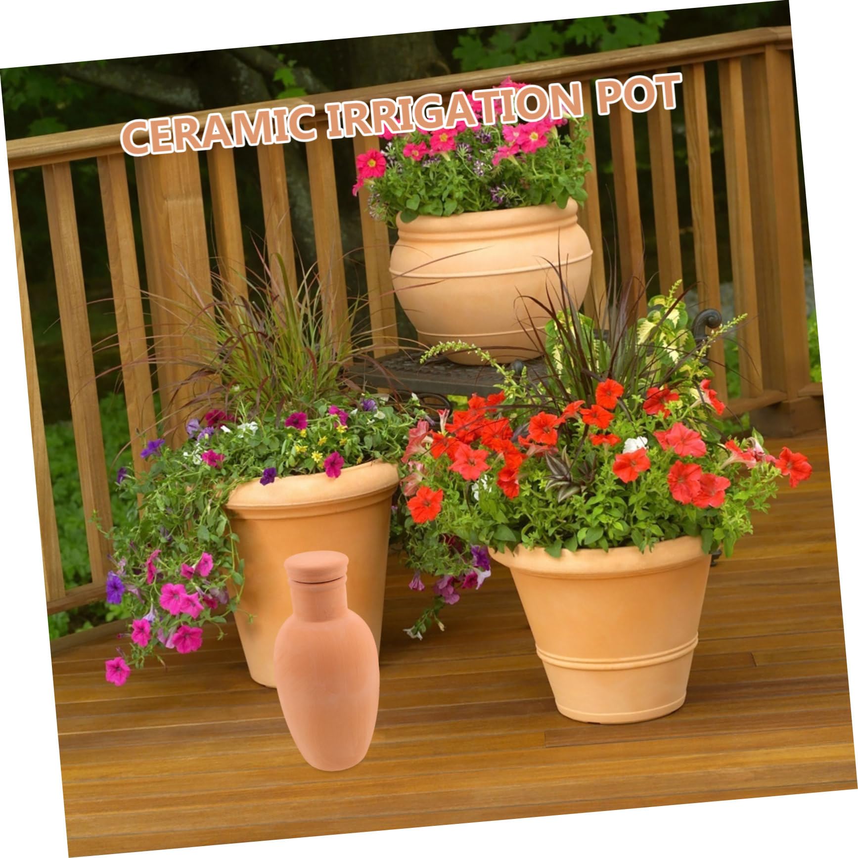 SUPVOX 4 Pièces Dispositif Arrosage Automatique Argile Système Arrosage pour Plantes Intérieur Et Extérieur pour Petits Espaces