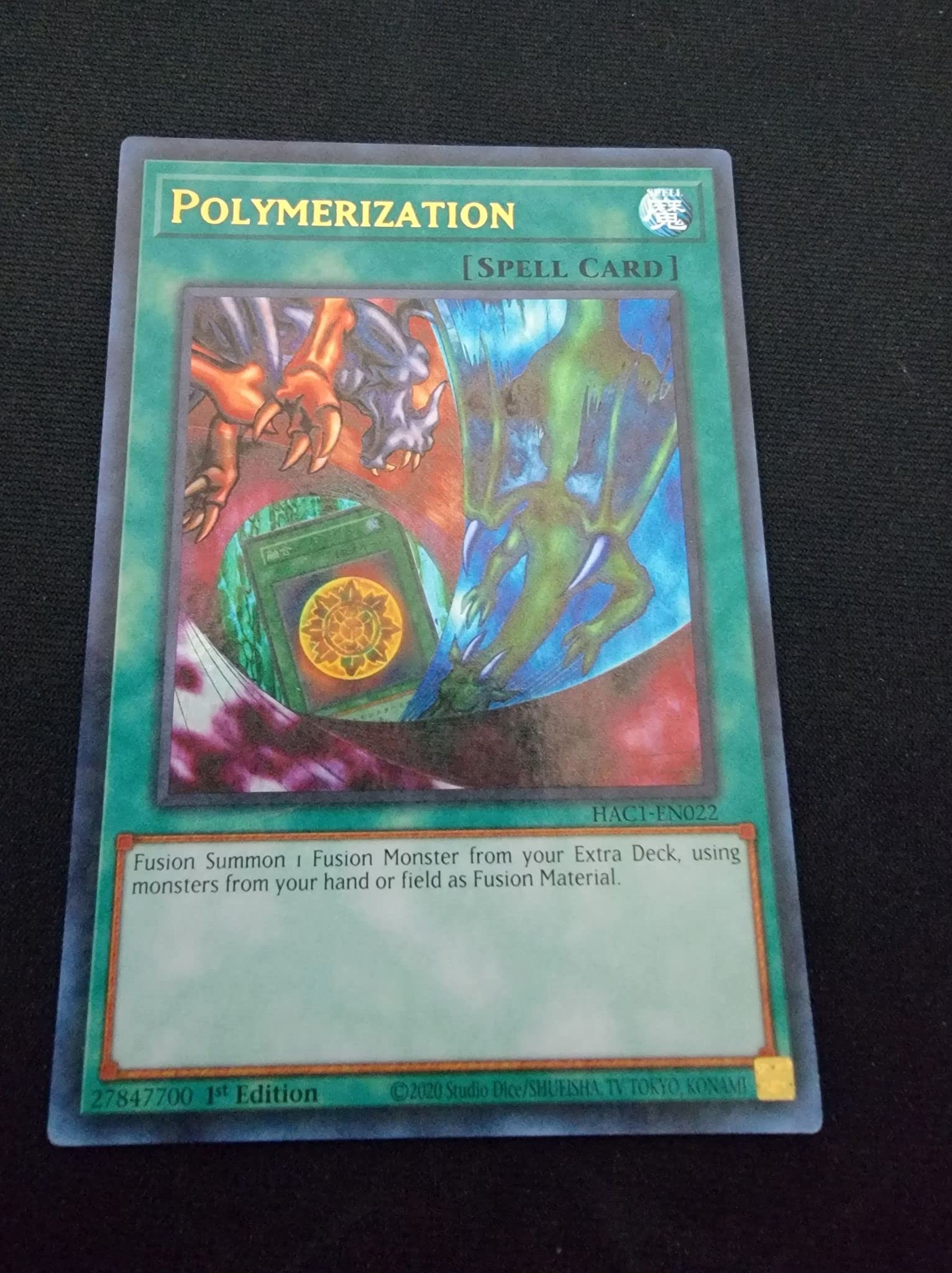 PSA9 初期 融合 Polymerization Amazon.com: Polymerization - HAC1-EN022 - (Duel Terminal) - Hidden