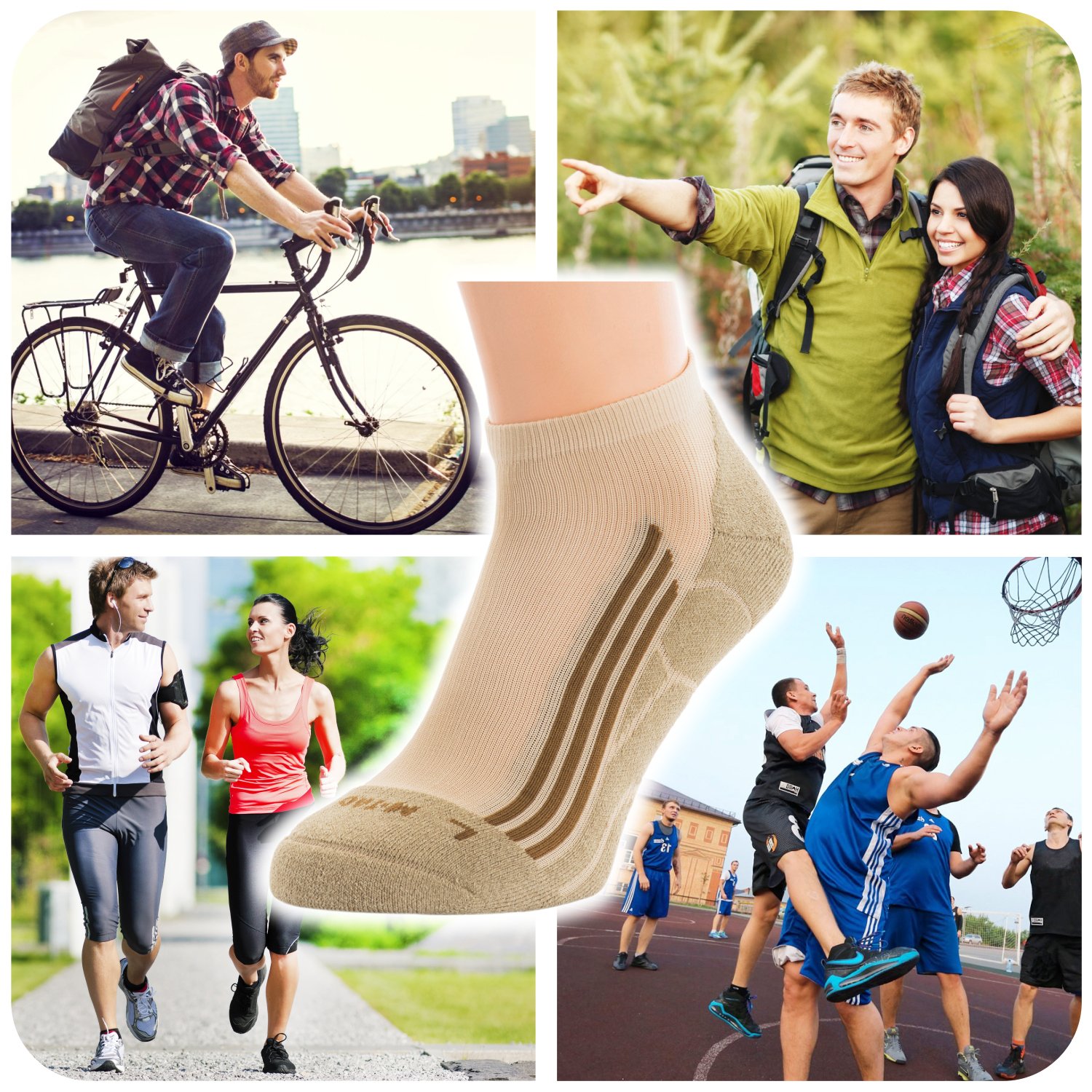 WILSON Men's Dri-tech Moisture Control Athletic Crew Socks, Multipack, Black, 6-12