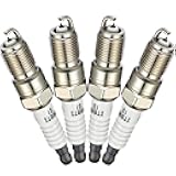 SYKRSS Set of 4 Iridium Spark Plugs TR5IX 7397 Compatible with GMC Sonoma Chevy S10 Cavalier Tempo Ranger B2300 2.0L 2.2L 2.3L 2.5L L4 Engine Replacement for TR5IX 9808 7397 Spark Plug