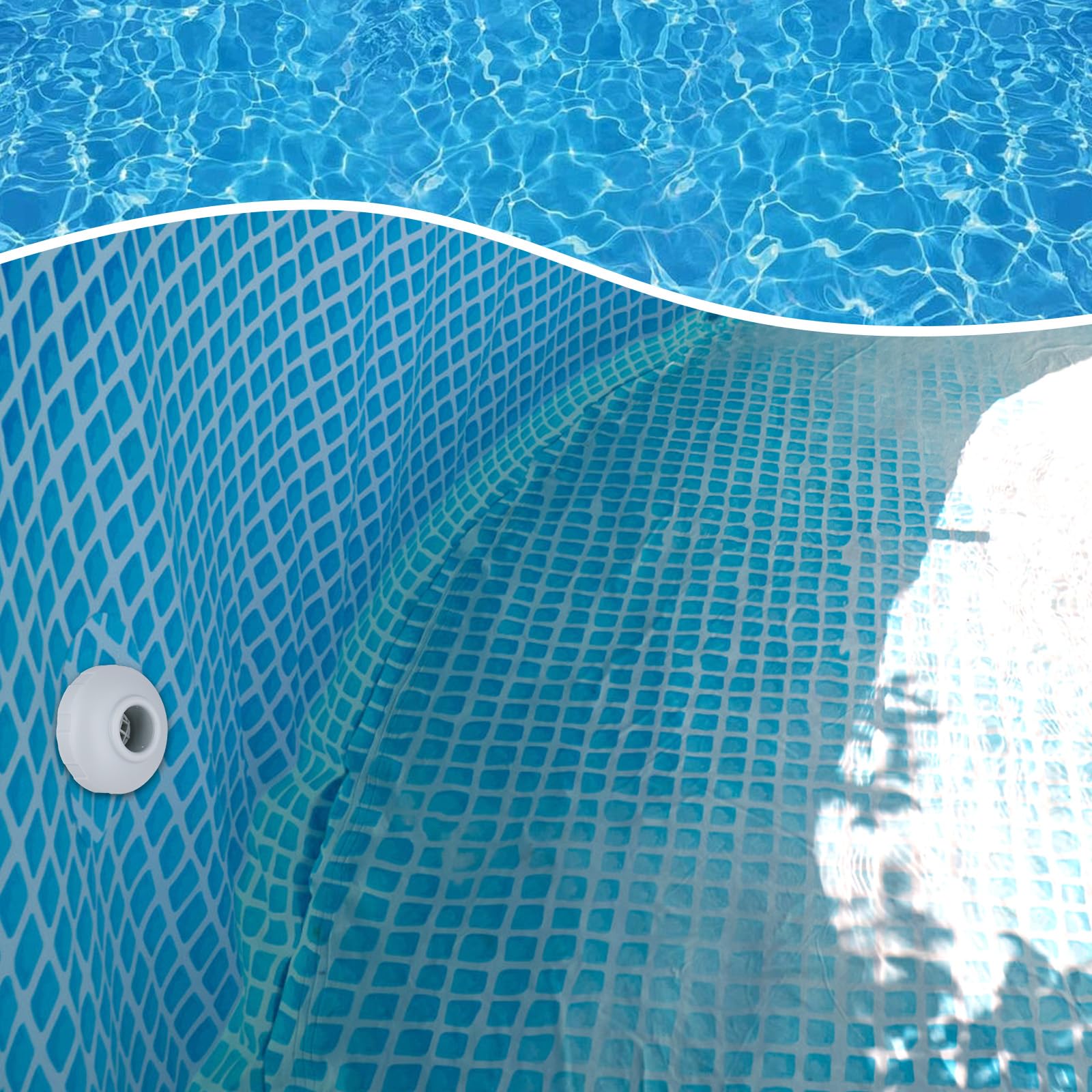 Tubo flessibile e adattatore per skimmer da piscina Ulisem, 1,5 pollici