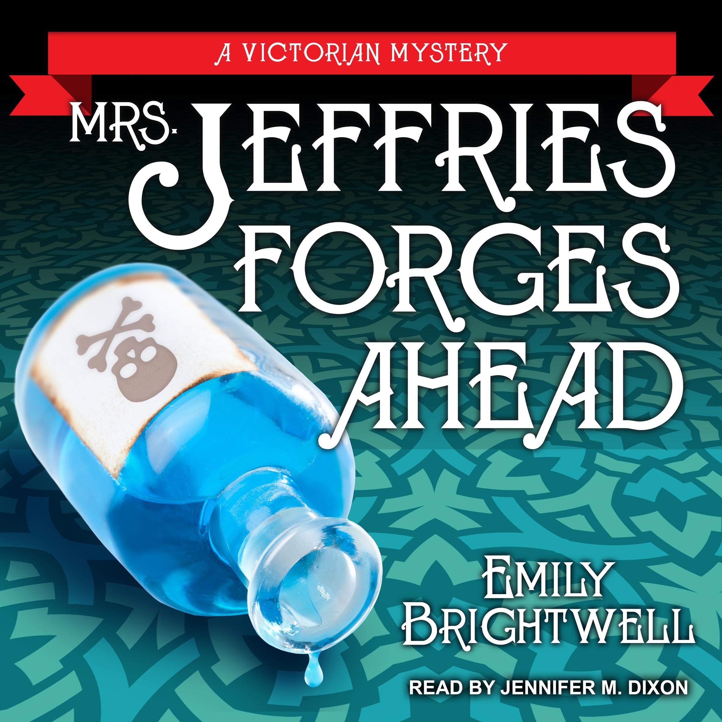 Cover art for Mrs. Jeffries Forges Ahead