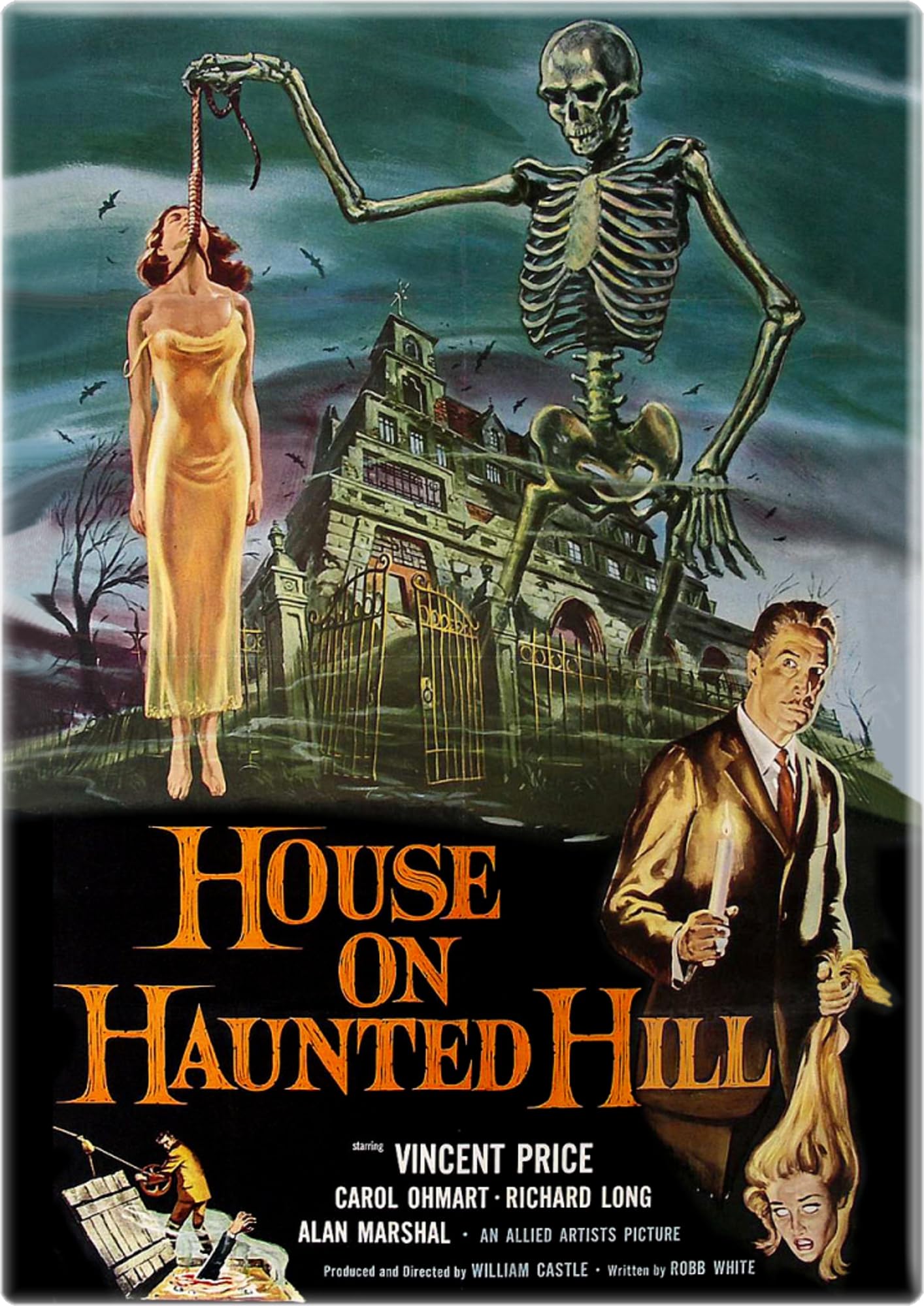 Magnet - House on Haunted Hill Movie Poster