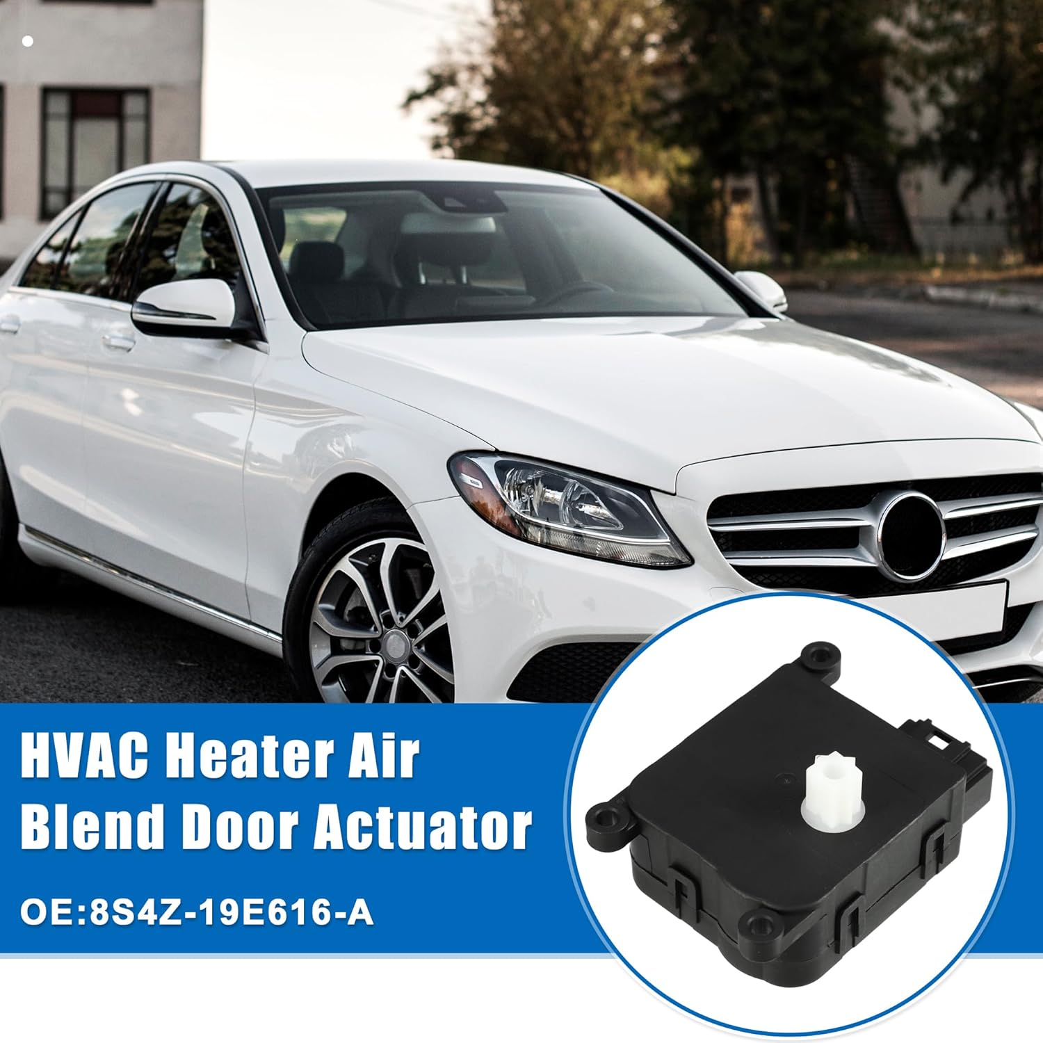 ACROPIX HVAC Heater Blend Door Actuator Temperature Actuator Fit for Ford Focus 2.0L 2008-2011 No.8S4Z-19E616-A - Pack of 1