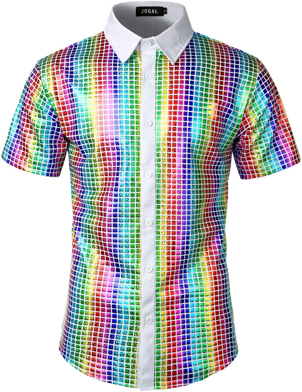 JOGAL Robe à paillettes pour homme années 1970