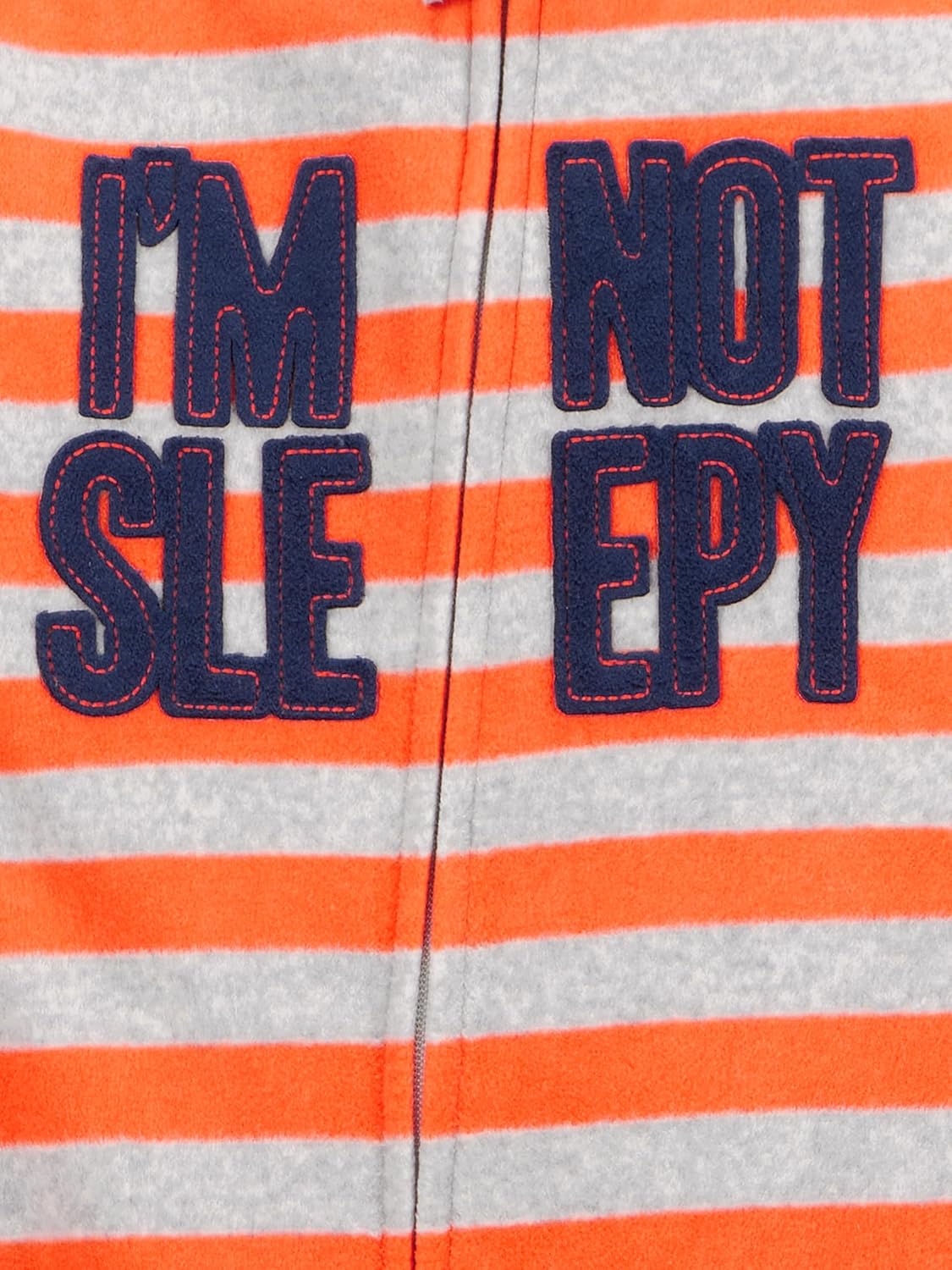 Simple Joys by Carter's baby-boys Loose-Fit Flame Resistant Fleece Footed Pajamas - Image 3