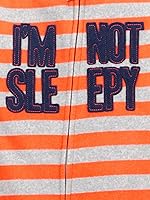 Vista 12 de Simple Joys by Carter's - Pijama de forro de vellón resistente al fuego para niños pequeños y bebés, holgada, con pies, paquete de 3