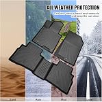 Tapis de sol & Tapis de coffre pour 2026 2025 2024 2023 2022 Hyundai Tucson Hybrid Cargo Mat Remplacement du tapis de dossier pour 2024 2025 2026 Accessoires Hyundai Tucson Hybrid