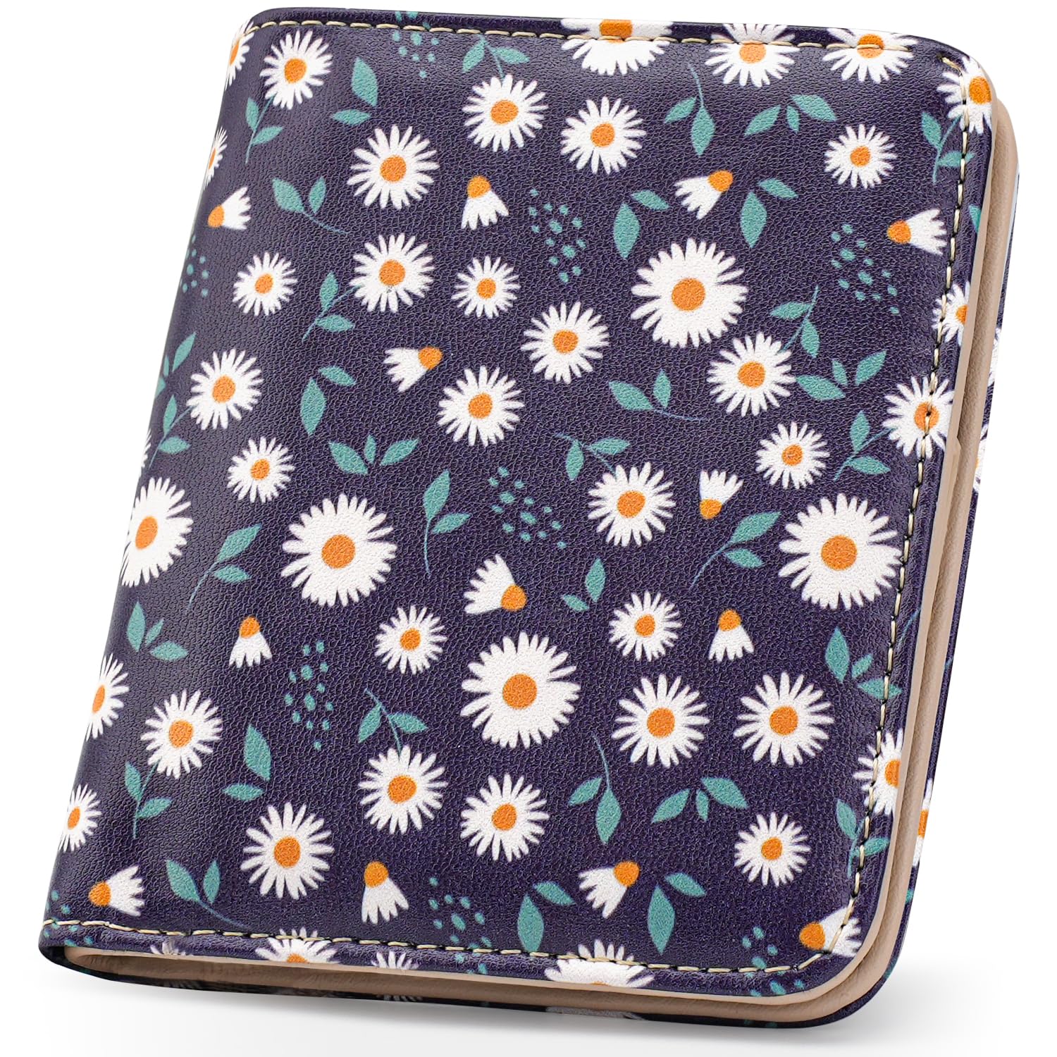 TANTIUE Small Womens Wallet Mini Compact Bifold Pocket Wallet Ladies RFID Blocking Slim Wallet for Women with ID Window