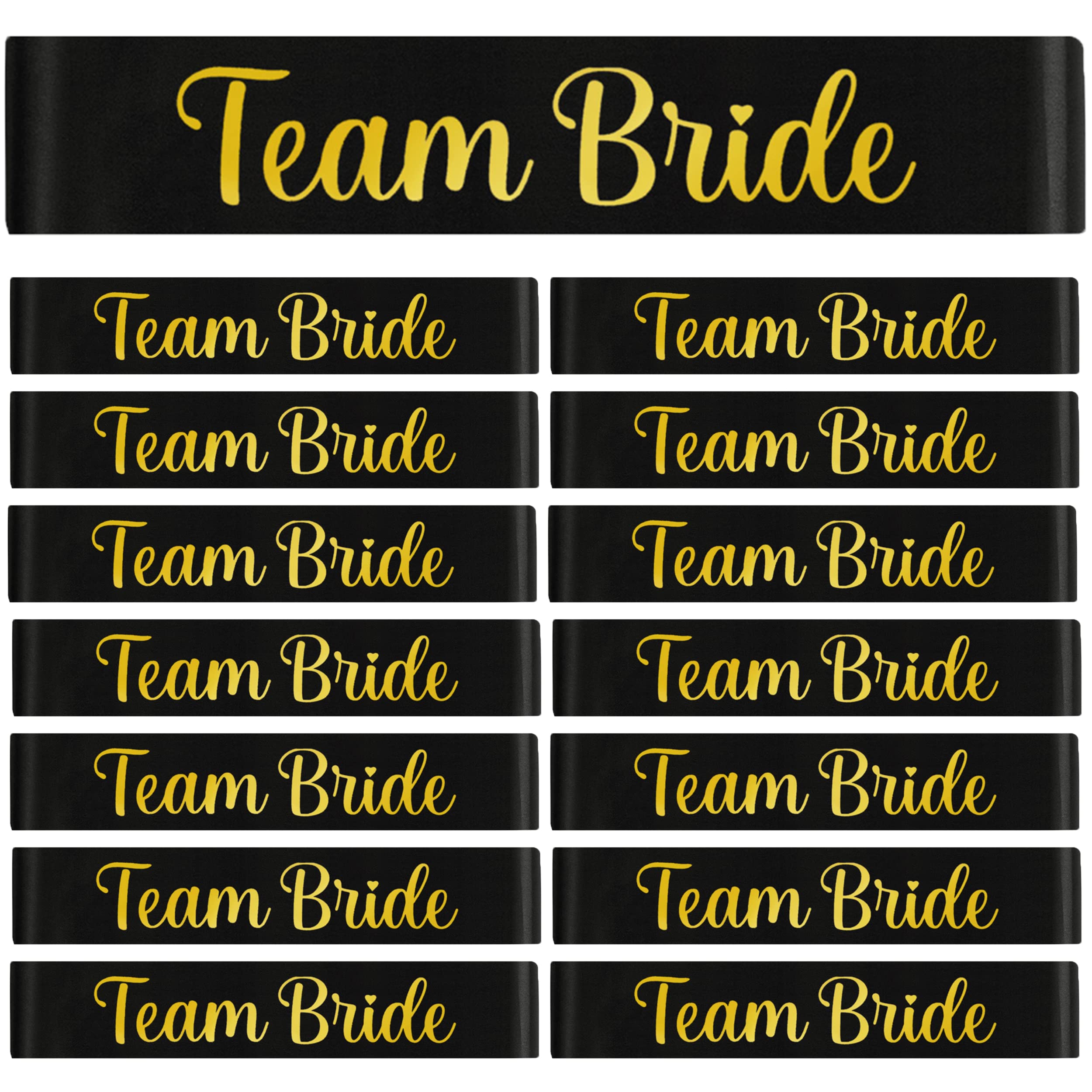 15 Pcs Hen Party Sashes Set 14 Bride Tribe Sashes 1 Bride To Be Sash Hen Do Night Out Sashes (15 - View #6